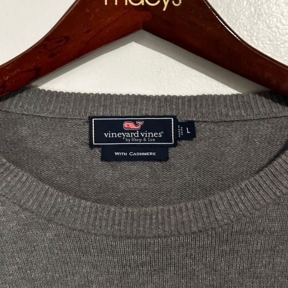 Vineyard Vines Cashmere Sweater, Large - Picture 3 of 3